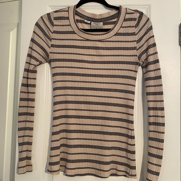 Vero Moda Striped Long Sleeve Top - Picture 1 of 2